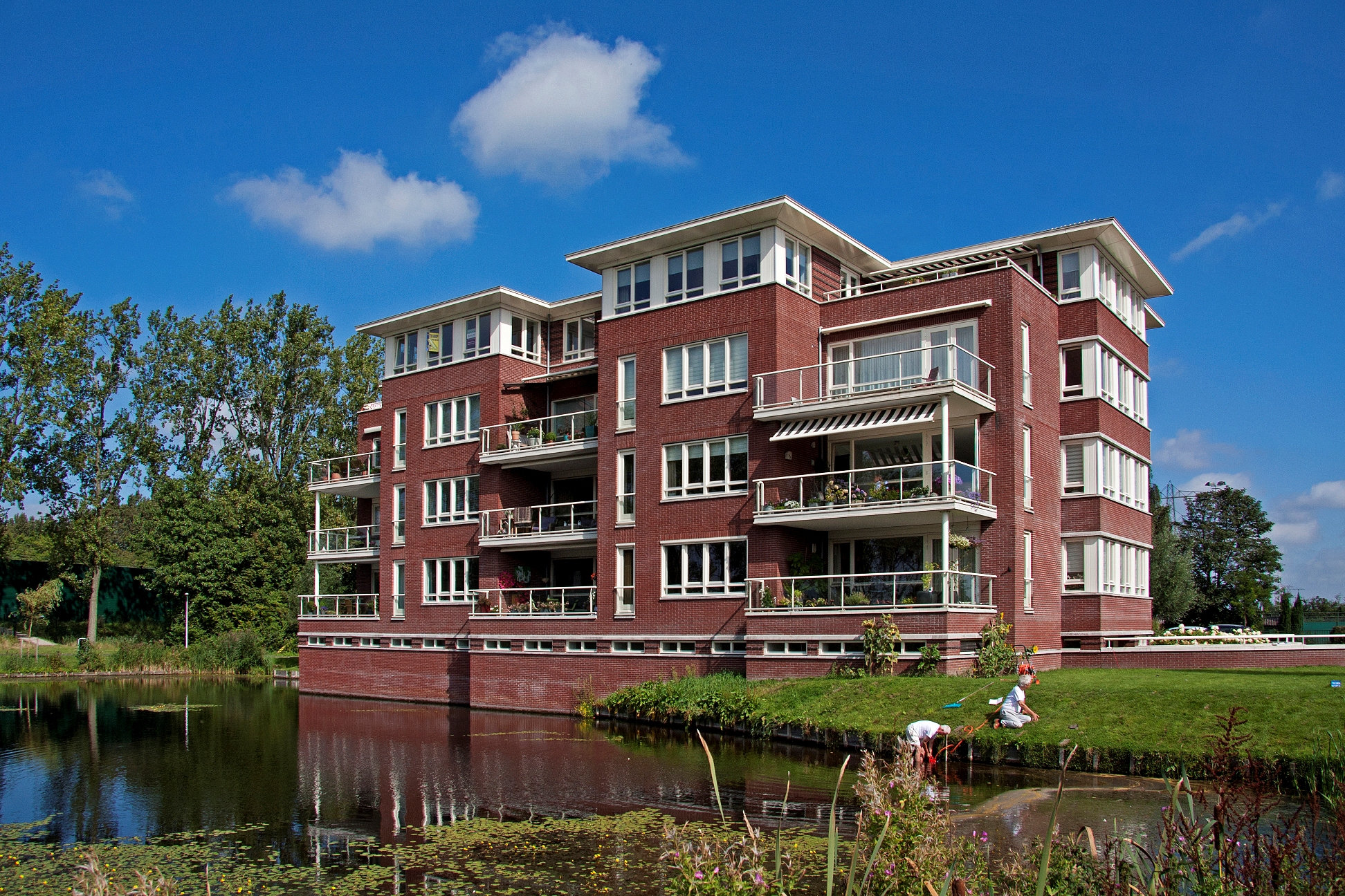 72 luxe huurappartementen aan het Voorsche Park in Voorschoten