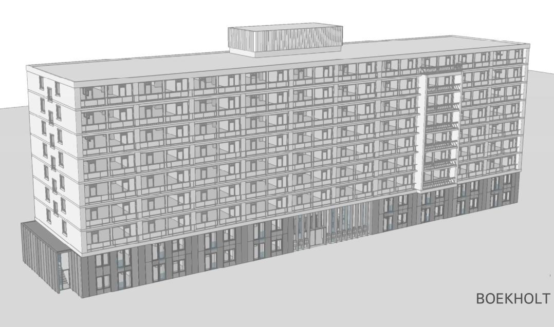 Renovatie appartementencomplex Robert Kochplaats (2020-2021)